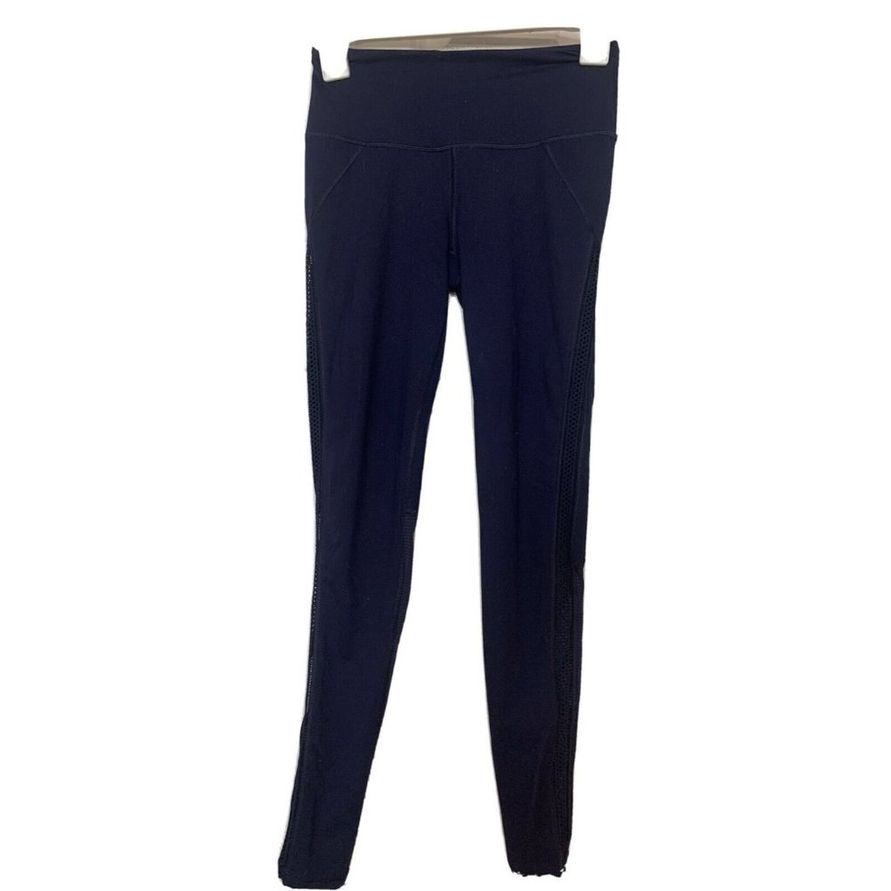 Victoria’s Secret Sport Women’s Blue Workout Mesh Side Leggings XS